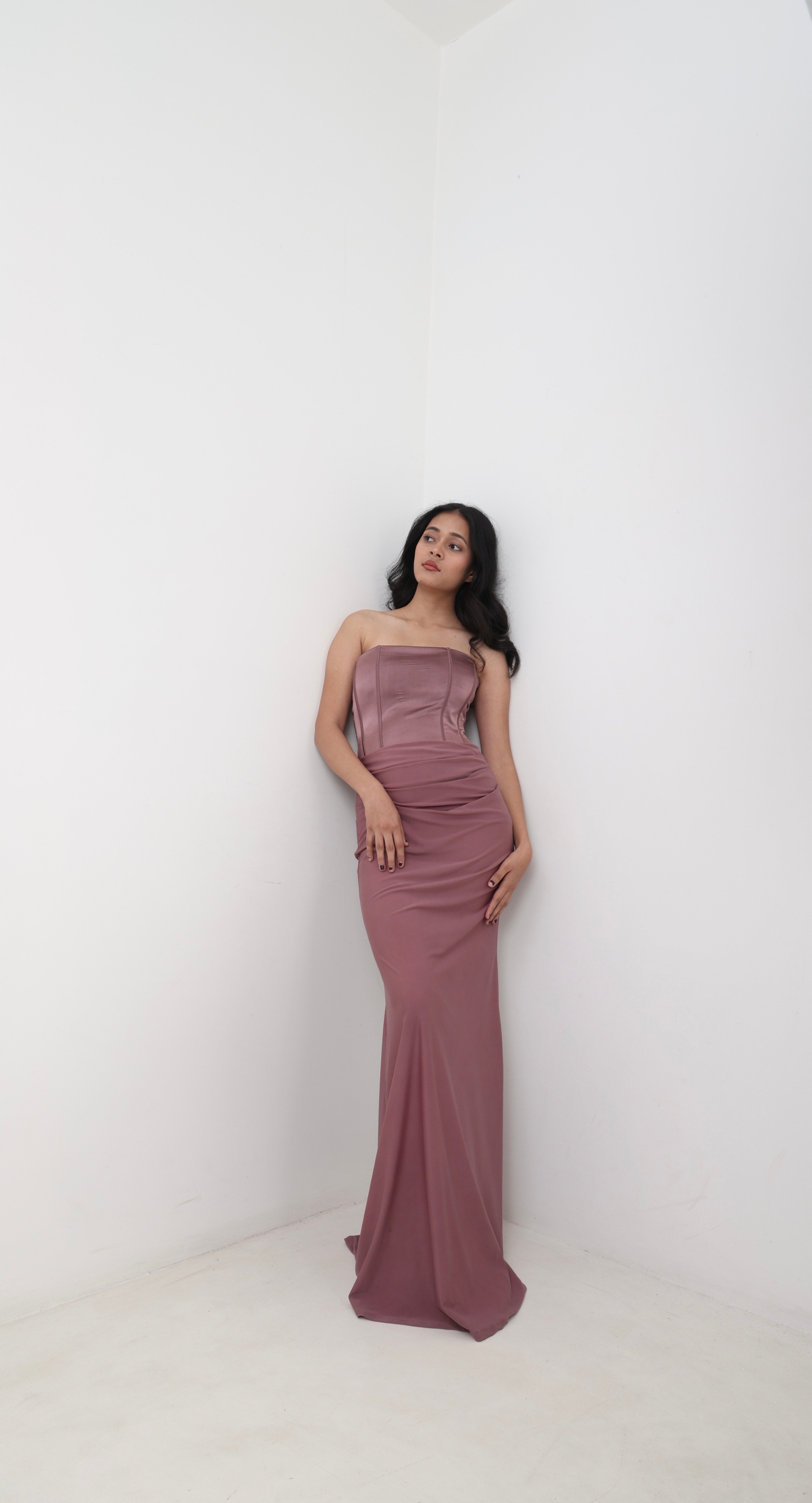 Blush Silhouette Gown